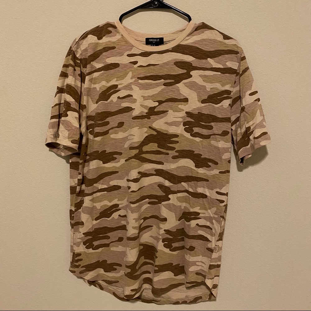 Forever 21 Neutral Camo Tee